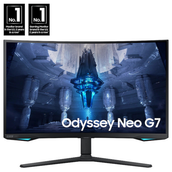 Samsung Odyssey Neo G7 32" Curved 4K HDR2K 165Hz VA Freesync & G-Sync Gaming Monitor