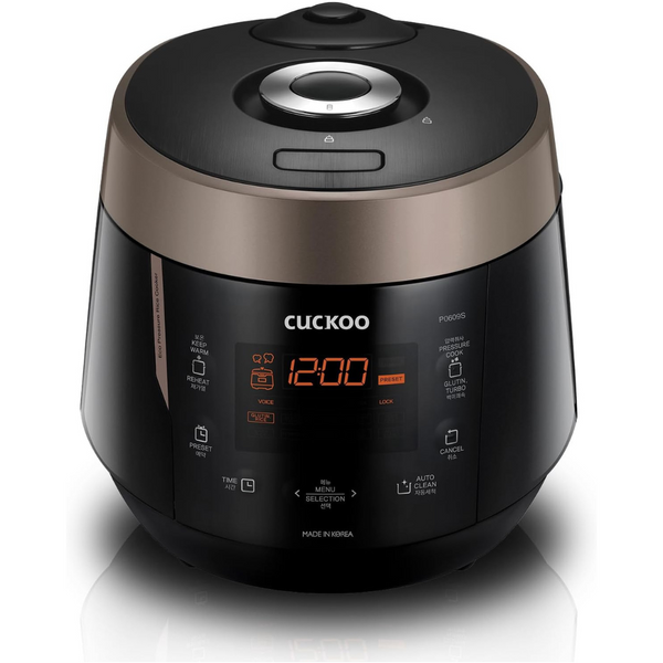 Cuckoo 6-Cup Uncooked High Pressure Rice Cooker & Warmer