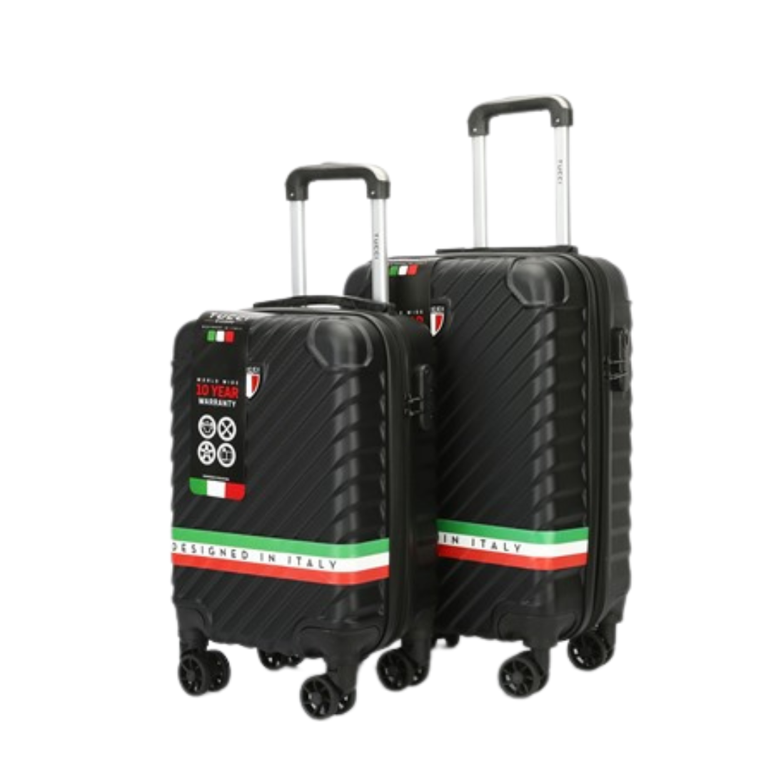 2-Piece TUCCI Intagliare Luggage Set (18" & 20")