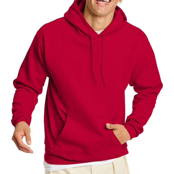 Hanes Men's Pullover EcoSmart Hooded Sweatshirt (Various)