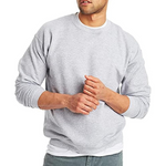 Hanes Men's EcoSmart Fleece Cotton-Blend Crewneck Sweatshirt