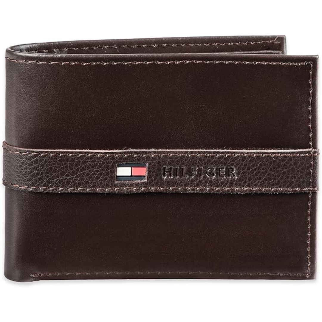 Tommy Hilfiger Slim Bifold Men's Leather Wallet