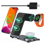 3-In-1 Wireless Charging Station For Apple Devices