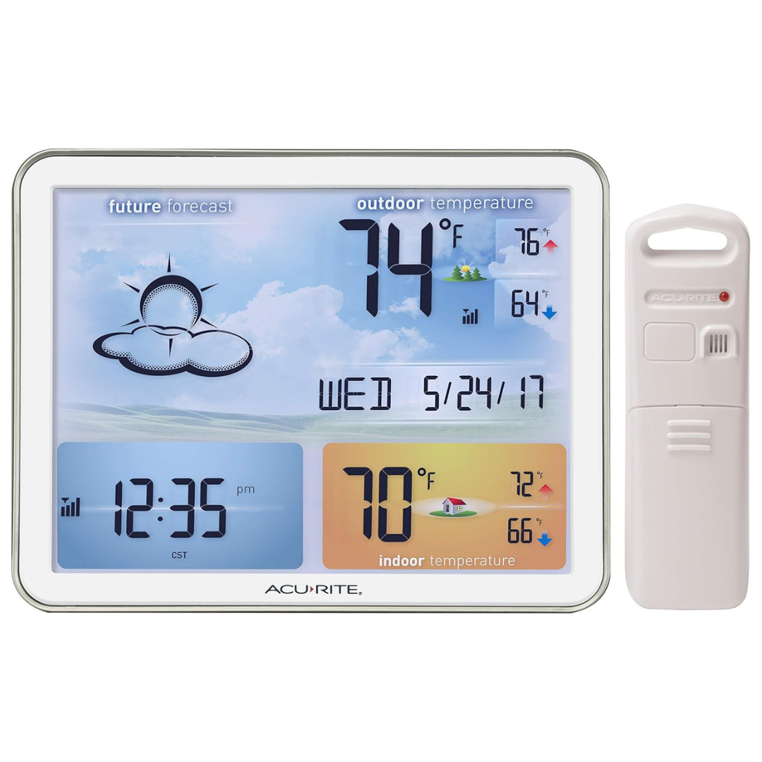 AcuRite Weather Station With Jumbo Display And Atomic Clock