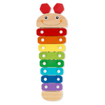 Melissa & Doug Caterpillar Xylophone Musical Toy With Wooden Mallets