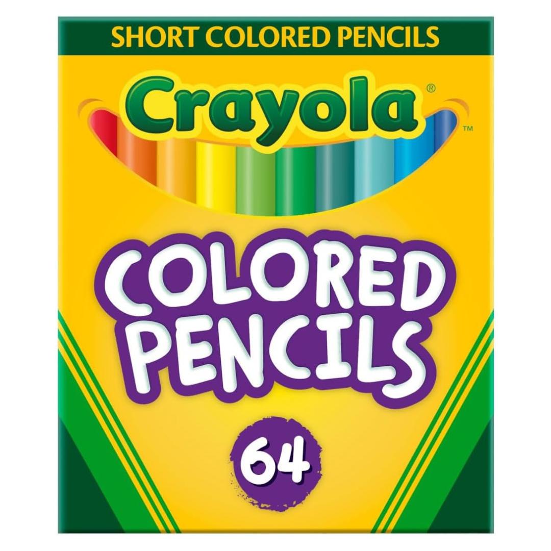 Crayola Mini Colored Pencils (64 Count)