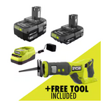 RYOBI ONE+ 18V Lithium-Ion Starter Kit