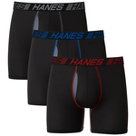 3-Pack Hanes Men's X-Temp Total Support Pouch Boxer Brief