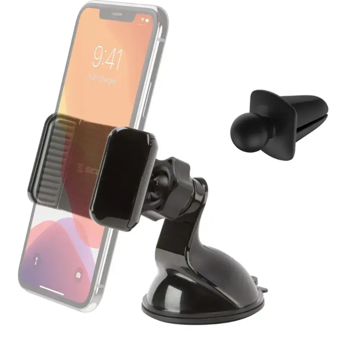 Scosche 3-in-1 Universal Vent/Window/Dash Mount for Mobile Phones