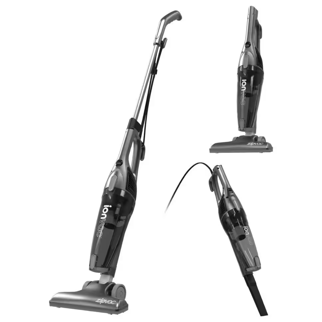 Tzumi Ionvac ZipVac 3-in-1 Corded Upright/Handheld Vacuum Cleaner