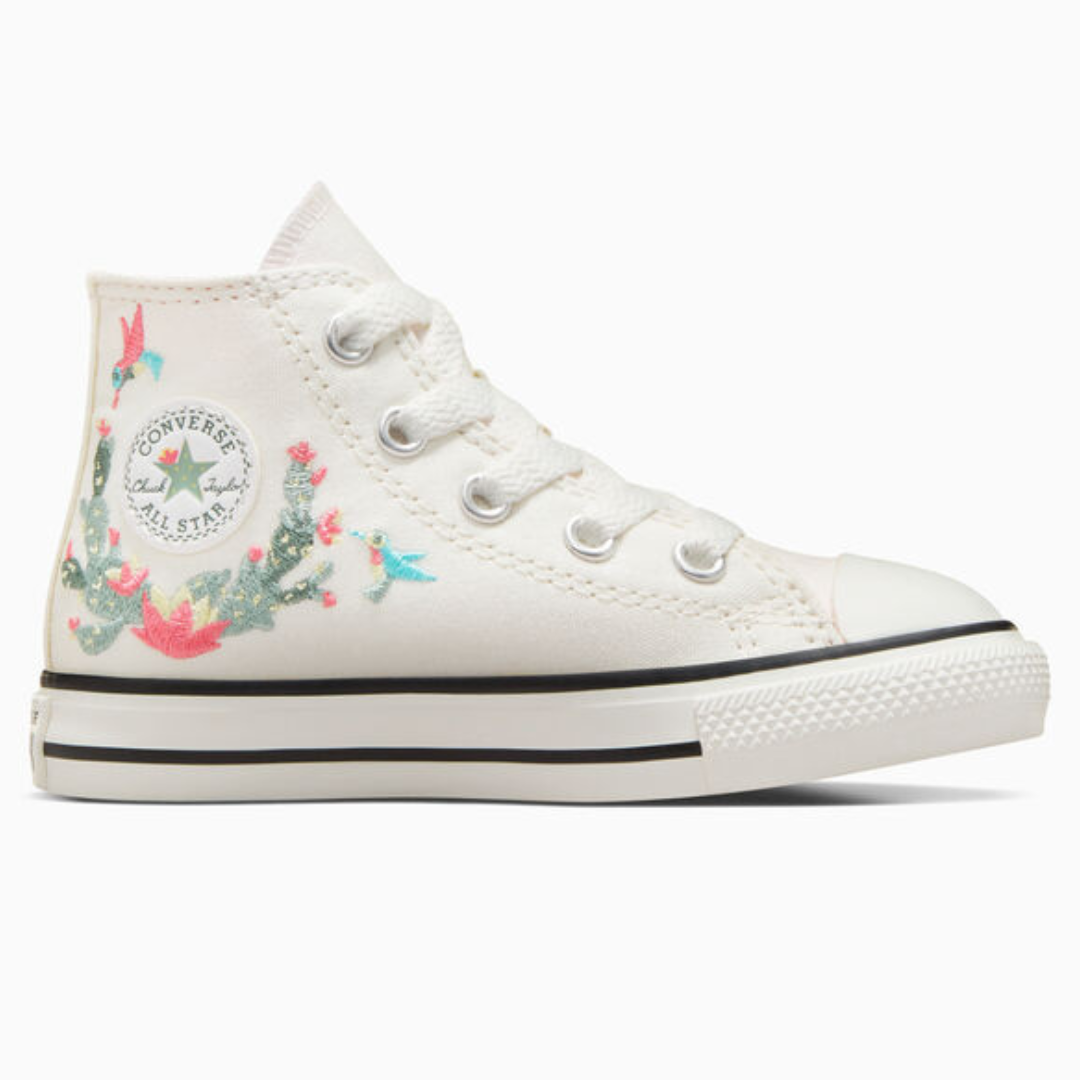 Converse Toddler Chuck Taylor All Star Embroidered Cacti Shoes (Various)