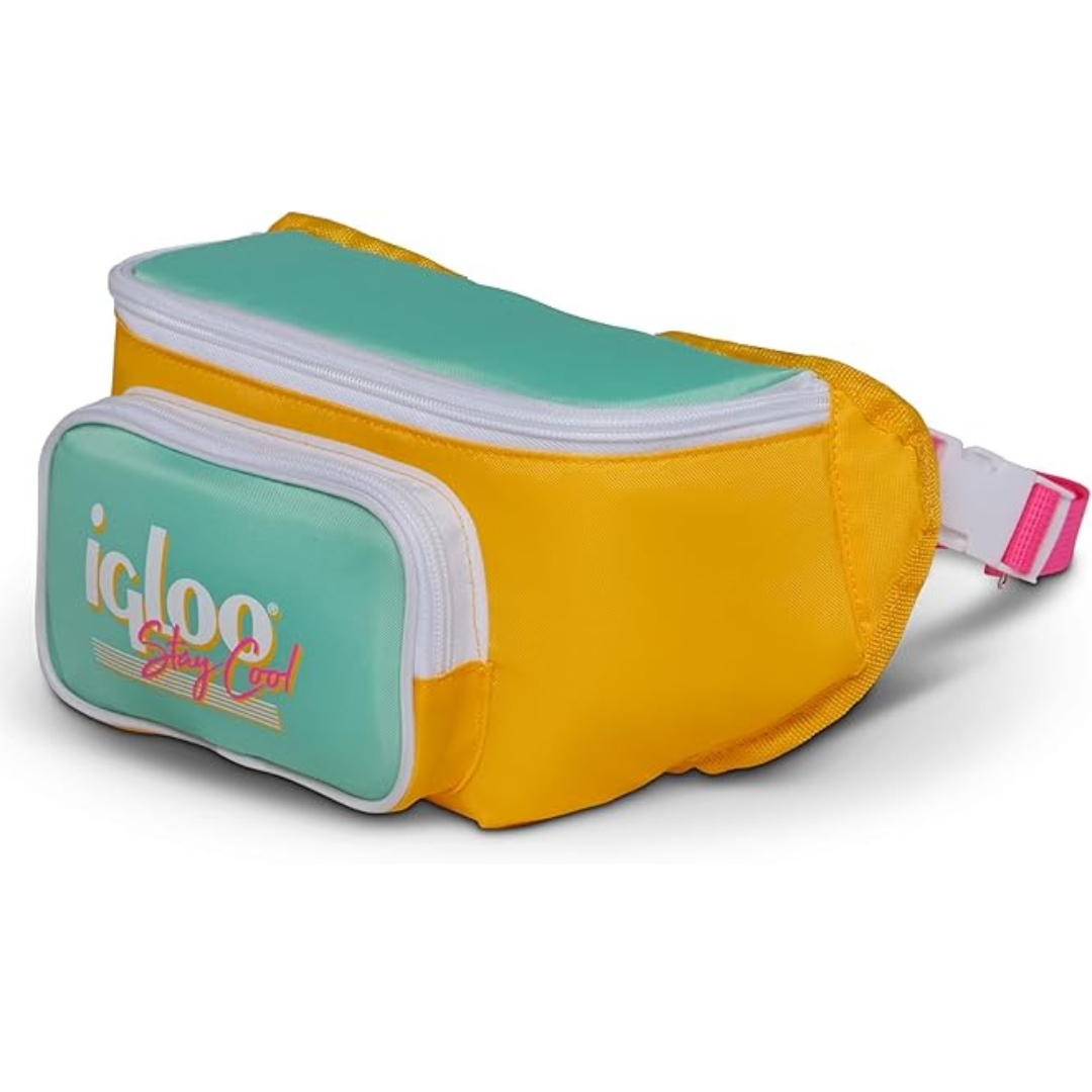 Igloo Retro Fanny Packs Cooler Insulated Crossbody Bag