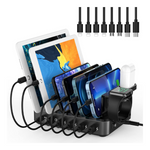 68W 6-Ports USB Charging Station For Multiple Devices