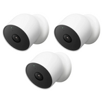 3-Pack Google Nest Nest Cam 2 Megapixel Outdoor Full HD Network Security Camera