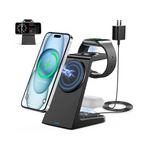 TXXTOL 3-in-1 Apple 20W Mag-Safe Magnetic Wireless Charger Stand