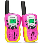 2-Pack Retevis RA18 Kids Long Range Walkie Talkies Built-In Flashlight