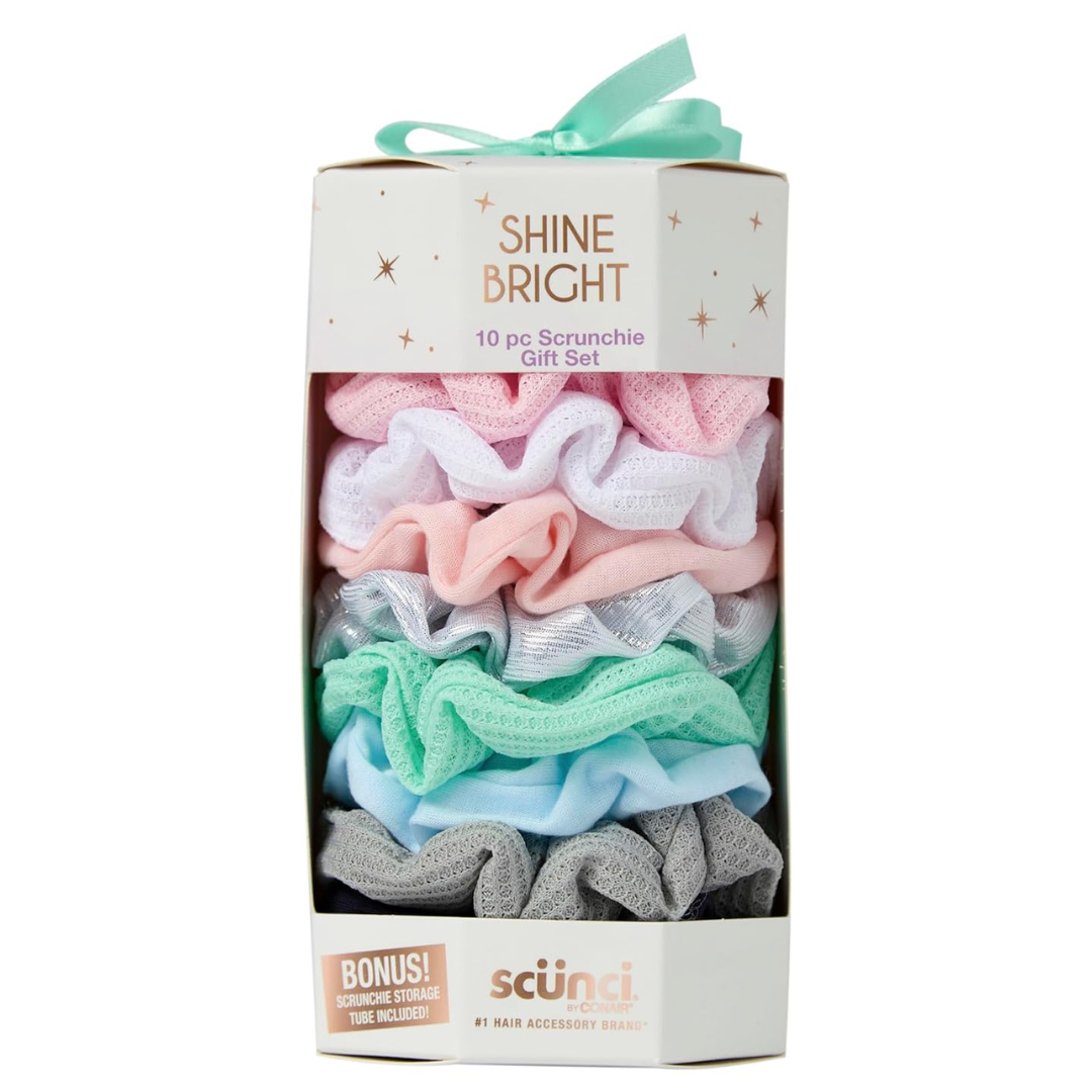 Scunci By Conair 10pk Scrunchies Gift Box