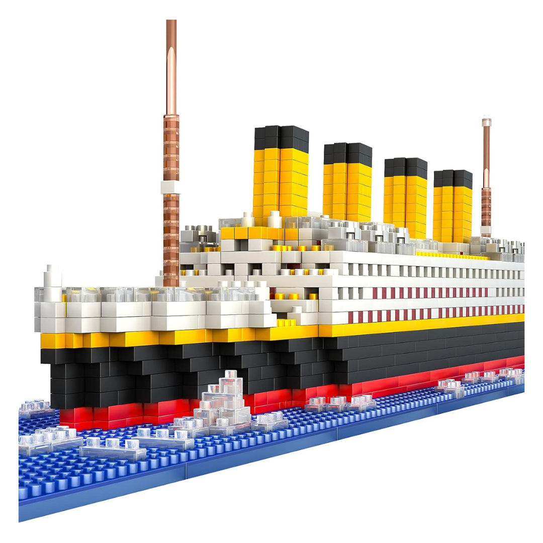 1,860 Titanic Ship Micro Mini Building Blocks Set