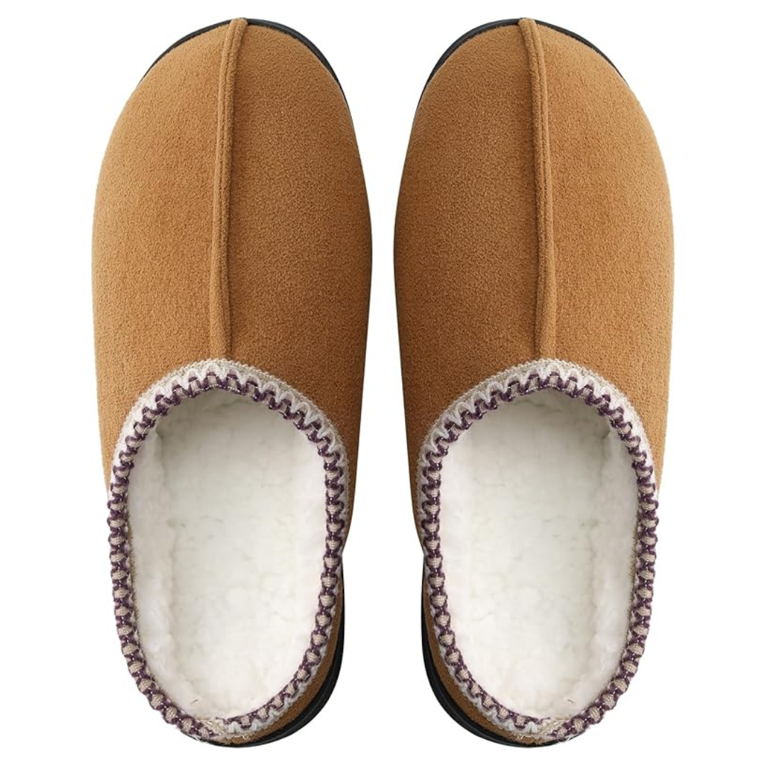 Women's Anti-Slip Warm House Slippers With Durable Rubber Sole