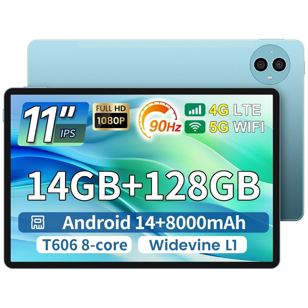 TECLAST P50 11" 128GB Wi-Fi Tablet with 8000mAh Battery