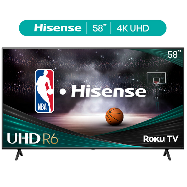 Hisense 58R6E3 58" 4K Ultra HDR LED Roku TV