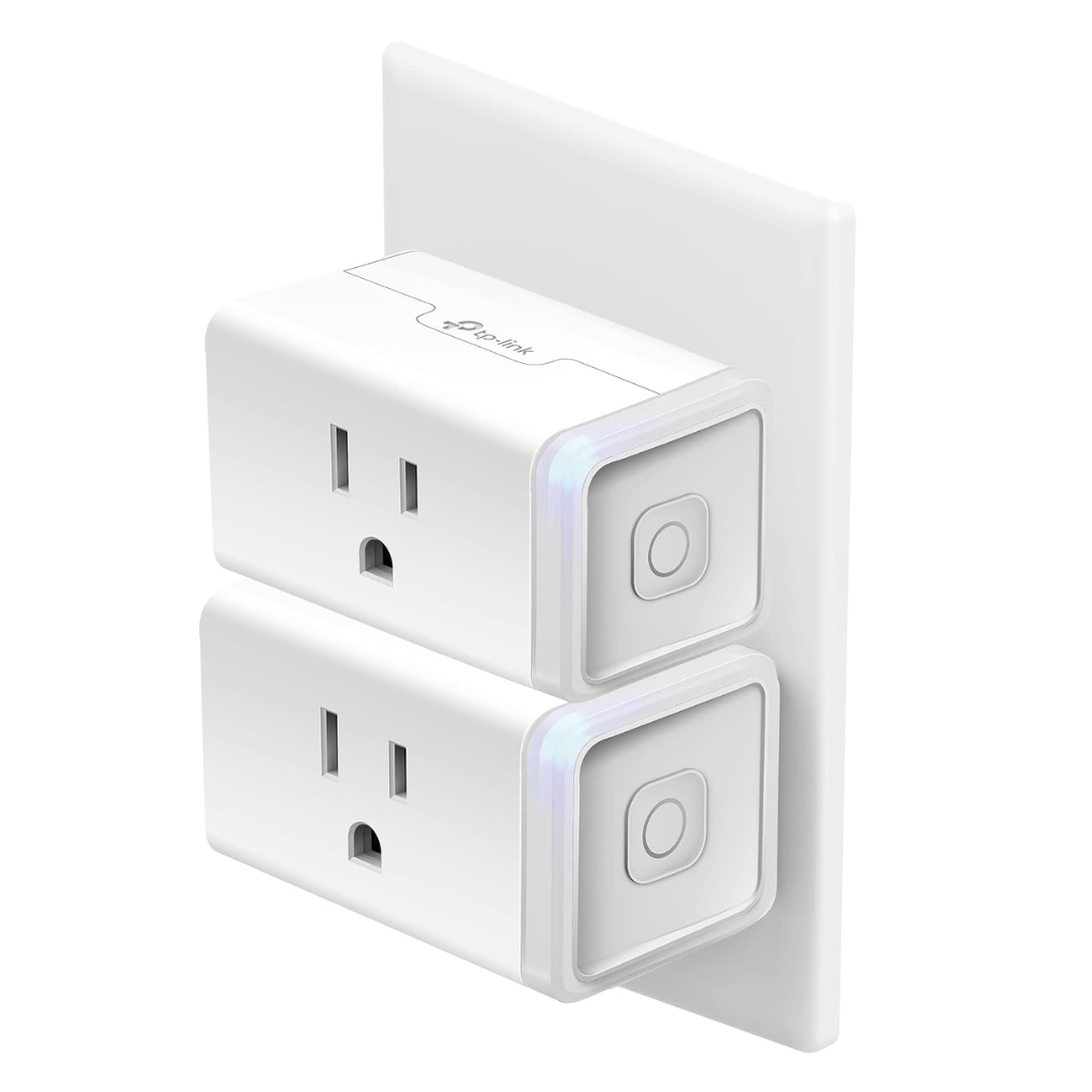 2-Pack TP-Link Kasa Smart WiFi Outlet Plug (HS103P2)