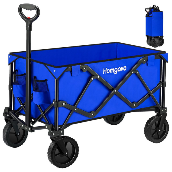 Heavy Duty Collapsible Large Garden Wagon Cart W/ Wheels (Various)