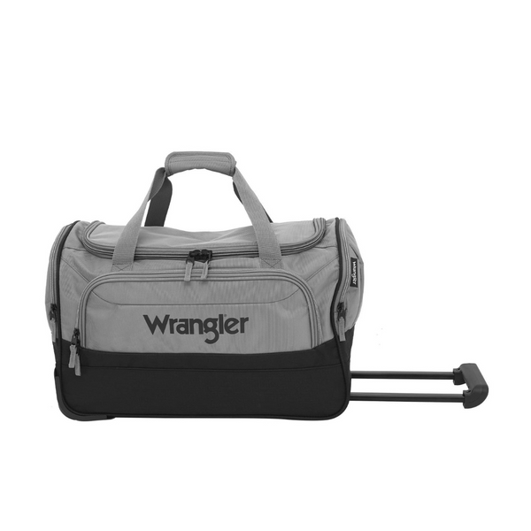 Wrangler 21" Travel Rolling Duffel Bag (3 Colors)