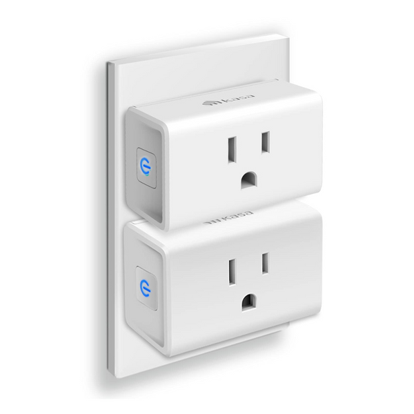 2-Pack Kasa Ultra Mini 15A Wi-Fi Smart Plug (EP10P2)