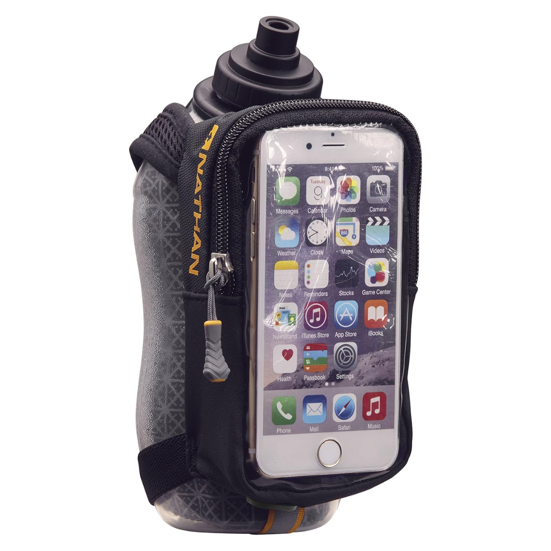 18-Oz Handheld Insulated Water Bottle & Phone Case Holder