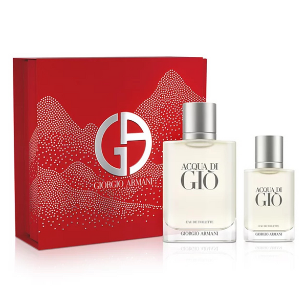 2-Piece Giorgio Armani Acqua di Gio EDT Holiday Gift Set (3.4oz & 1oz)