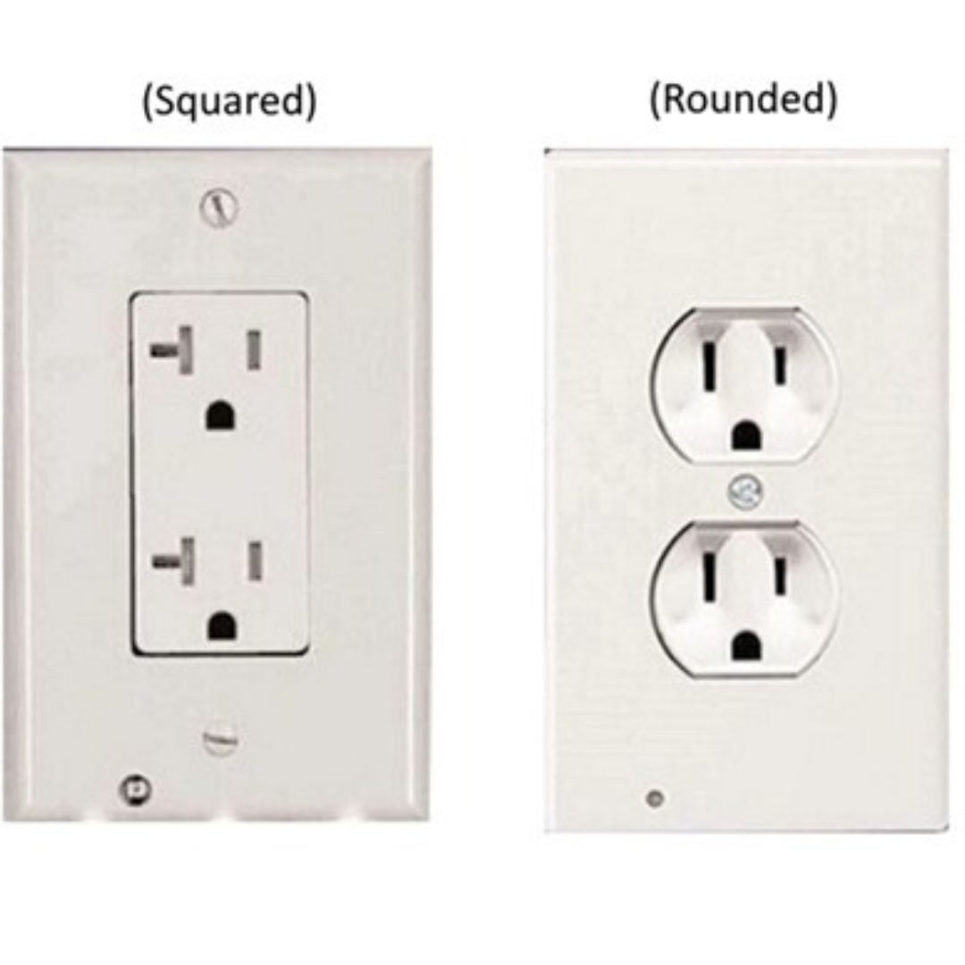 5-Pack BH Outlet Cover with Built-In LED Night Light