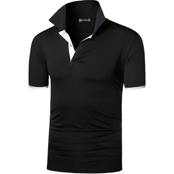 Sportides Men's Short Sleeve Sport Polo T-Shirts