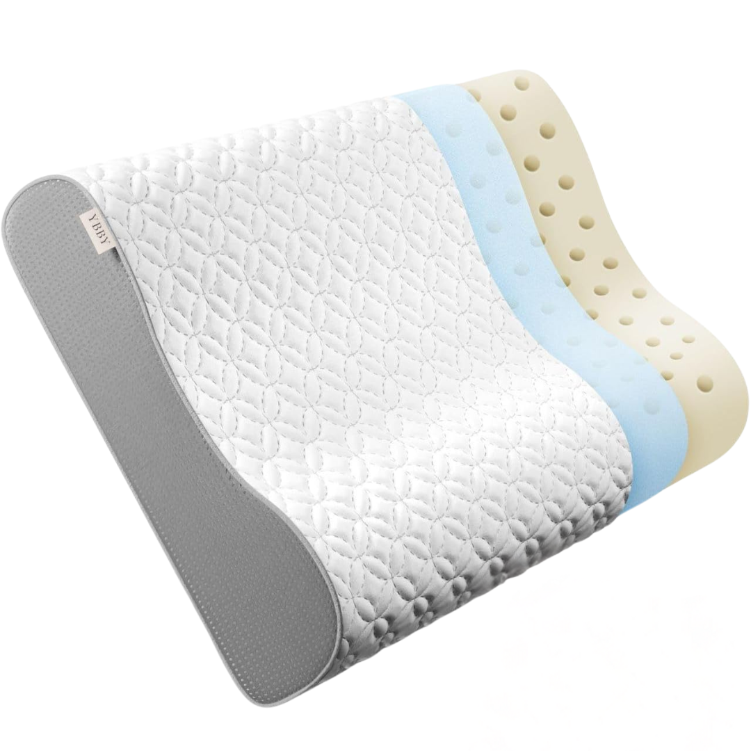 Cervical Neck & Shoulder Pain Relief Contour Memory Foam Pillow