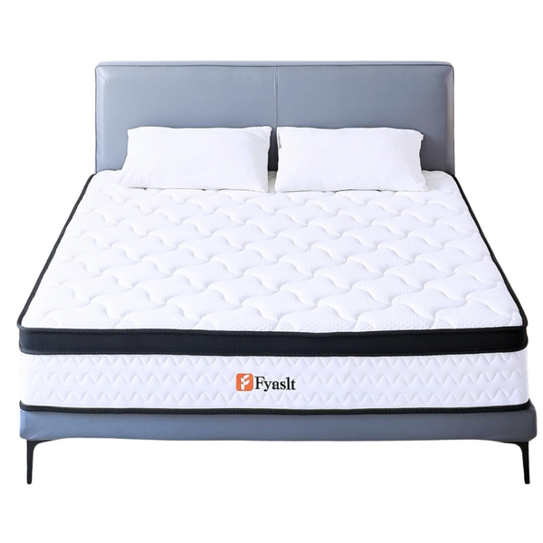 Fyaslt Queen Size 10" Memory Foam Hybrid Mattress