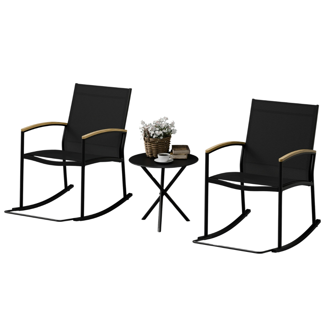 3-Piece Walsunny Patio Set Outdoor Patio Furniture Set (3 Color Options)