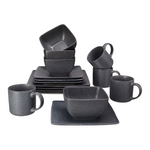 16-Piece Better Homes & Gardens Square Stoneware Dinnerware Set