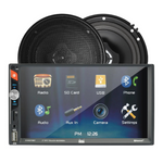 Dual Electronics XVM279SPK2 7" Car Stereo Bundle