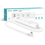 TP-Link Kasa 3-Outlet Smart Power Strip Surge Protector W/ 2 USB Ports