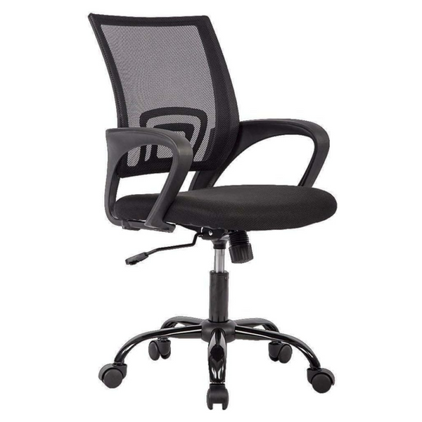 Executive Desk Chair With Armrest & Lumbar Support