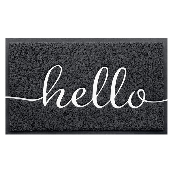 BeneathYourFeet Door Mat (30"x17.5", Black)