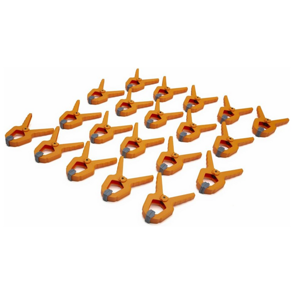 20-Pack Bora 1" Mini Spring Clamps (540520)