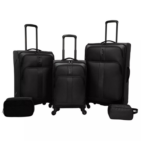 5-Piece Skyline Softside Spinner Luggage Set