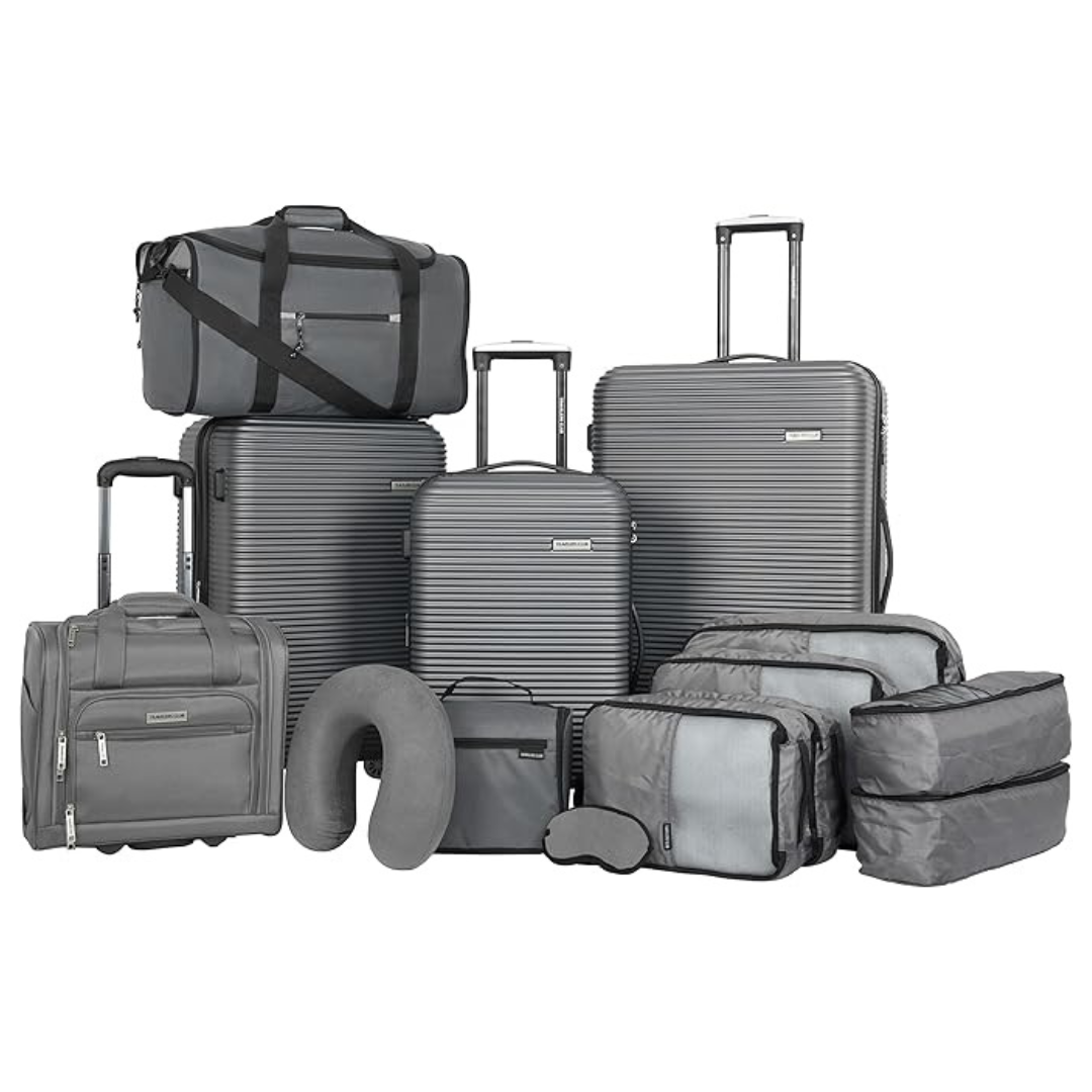 14-Piece Travelers Club Riddock Luggage & Travel Accessories