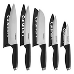 10-Piece Cuisinart Cutlery Set With End Caps & Blade Guards