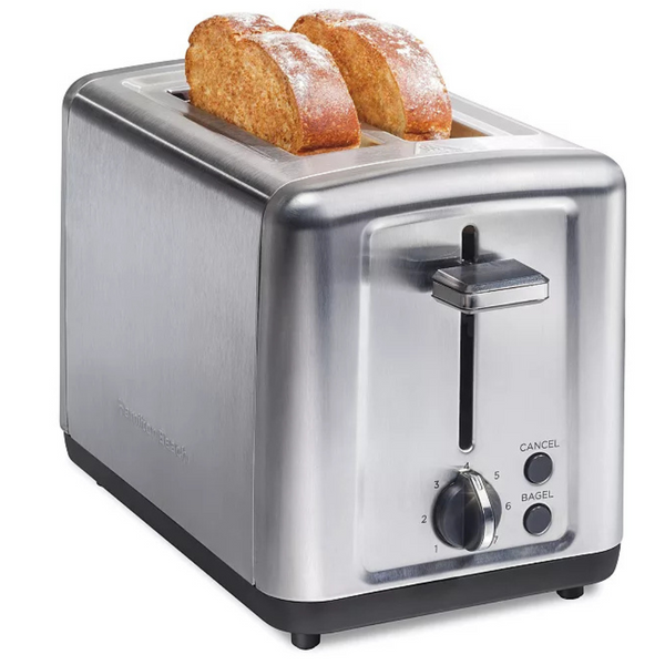 Hamilton Beach 2-Slice Brushed Stainless Steel Toaster