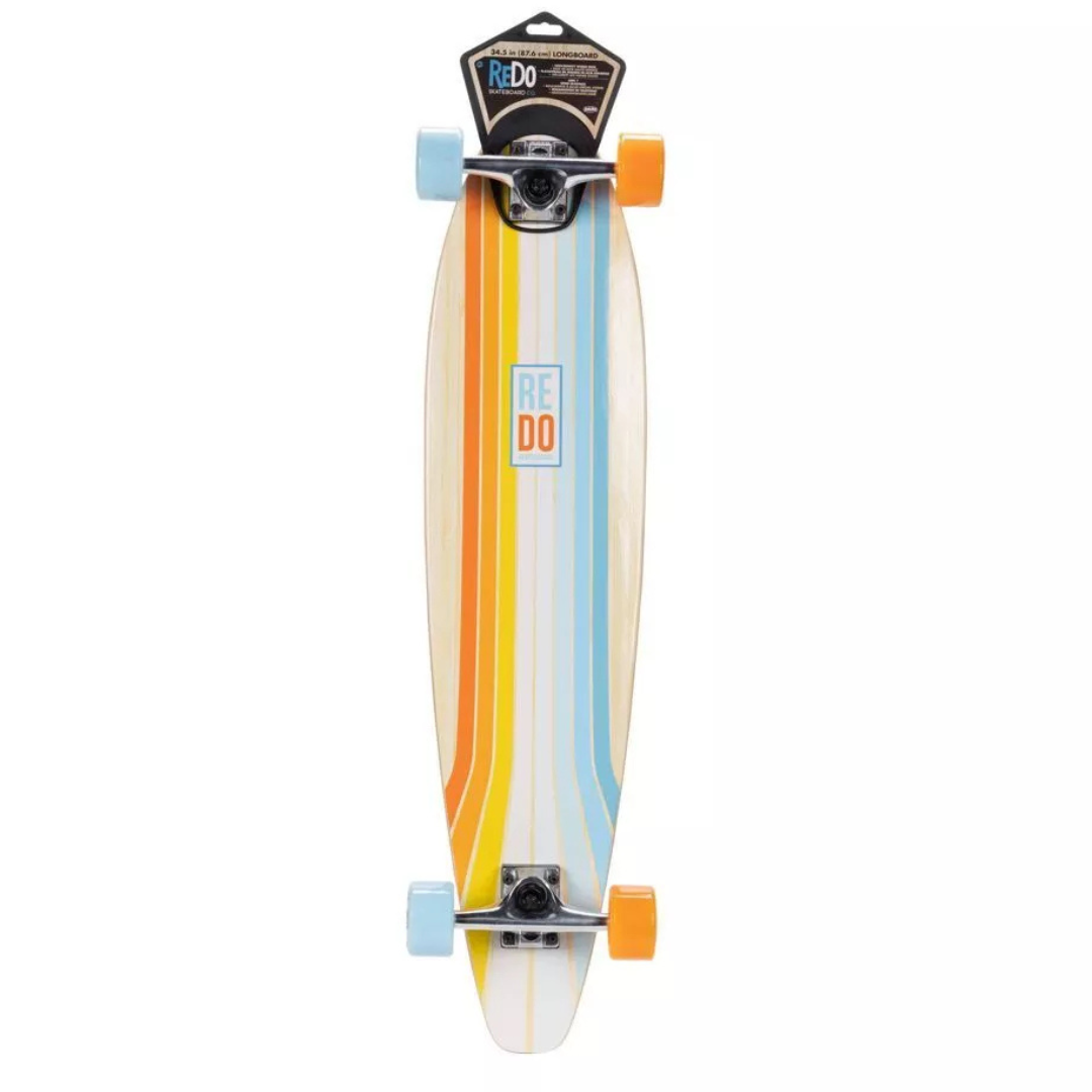 ReDo Skateboard Co. San Diego Longboard Skateboard (Tropical Teal)