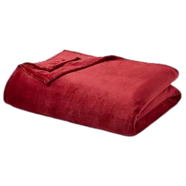 Threshold Jumbo Family Blanket (Red)