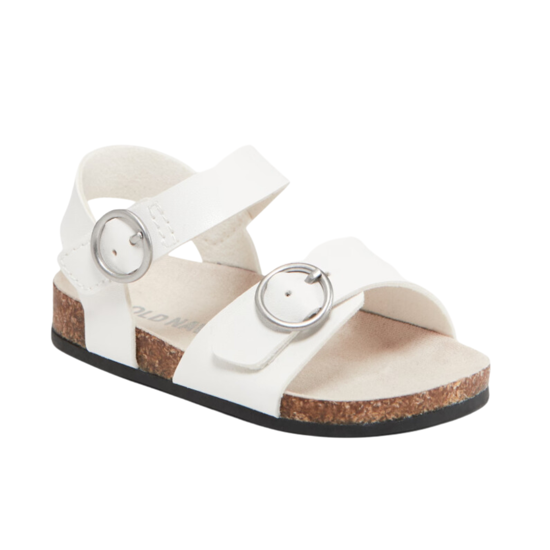 Old Navy Baby Faux-Leather Buckled Strap Sandals