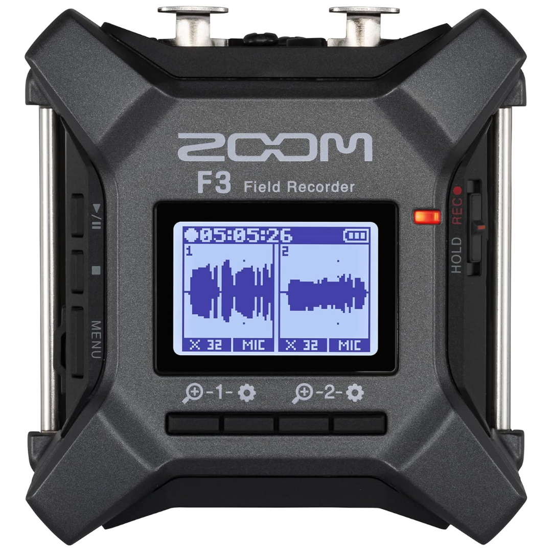 Zoom F3 2-Input 2-Track Portable Field Recorder